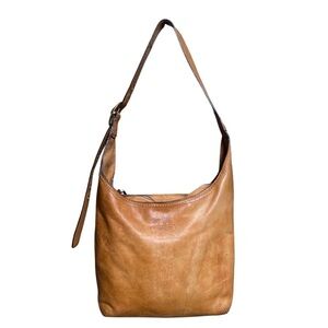 Vintage Coach Tan Leather 12406 Hobo Shoulder Bag